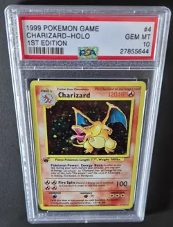 Pokemon Charizard Holo 4/102 Base Set PROXY - Gem Mint 10 Style - Image 5