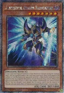 Yugioh! Fantastical Dragon Phantazmay (Alternate Art) - RA02-EN013 - Platinum Se - Image 1