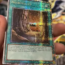 Necrovalley (Quarter Century Secret Rare) RA04-EN122 1st Edition - Image 3