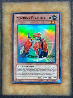 Yugioh Machina Peacekeeper SDMM-EN003 Super Rare NM - Image 1