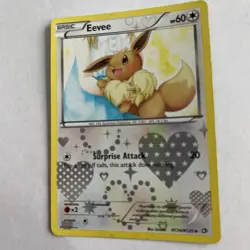 Eevee RC14/RC25 Legendary Treasures Radiant Collection 2013 Pokemon Card VLP - Image 2