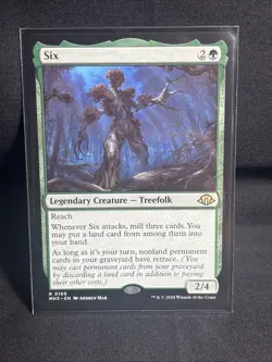 Magic the Gathering Modern Horizons 3 Rare Card Six MH3 0169 - Image 1