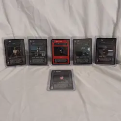 1997 Star Wars CCG Dagobah Limited Rare Character 6 card lot Mint - Image 1