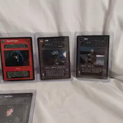 1997 Star Wars CCG Dagobah Limited Rare Character 6 card lot Mint - Image 4