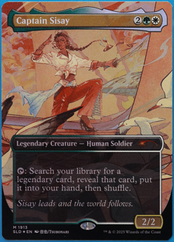 Captain Sisay (Secret Lair 1913 Promo) FOIL NM MTG MAGIC CARD (504417) ABUGames - Image 1