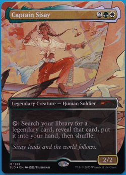 Captain Sisay (Secret Lair 1913 Promo) FOIL NM MTG MAGIC CARD (504416) ABUGames - Image 1