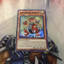 Armed Dragon Thunder LV5 BLVO-EN003 Blazing Vortex 1st Edition - Yugioh Card - Image 1