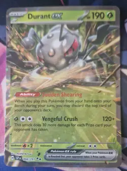 Durant ex - 004/191 - Surging Sparks - Double Rare NM-Mint TCG Pokemon Card - Image 1