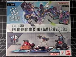 Gundam Card Game - Starter Deck Assemble Set Bundle ST01-04A - Image 2