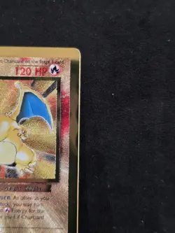 Pokemon TCG Charizard (Celebrations 25th Anniversary UPC Metal Card) 004/102. LP - Image 4