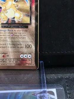 Pokemon TCG Charizard (Celebrations 25th Anniversary UPC Metal Card) 004/102. LP - Image 5
