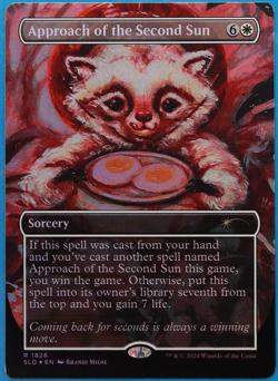 Approach of the Second Sun (Secret Lair Promo) FOIL NM CARD (504411) ABUGames - Image 1