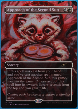 Approach of the Second Sun (Secret Lair Promo) FOIL NM CARD (504412) ABUGames - Image 1