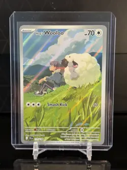 Hop's Wooloo 170/159 Sv09: Journey Together Holo IR NM Pokemon Card 2025 - Image 1