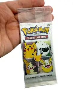 (2) New Pokemon TCG 25th Anniversary General Mills Cereal 3-Card Booster Packs - Image 2