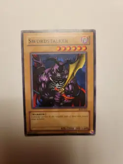 Yu-Gi-Oh TCG Swordstalker SDK-025 Unlimited Common Card MP Condition - Image 1