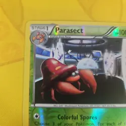 Parasect Reverse Holo Rare 2/162 BREAKthrough NM Pokemon TCG Card - Image 2