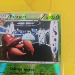Parasect Reverse Holo Rare 2/162 BREAKthrough NM Pokemon TCG Card - Image 3
