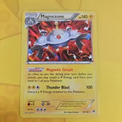 Magnezone Holo Rare 54/162 BREAKthrough NM Pokemon TCG Card - Image 1