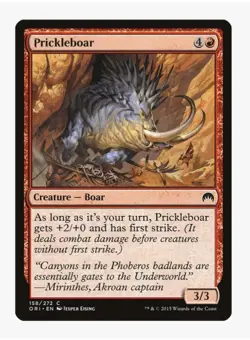 Prickleboar | Boar | Magic Origins (ORI) | MTG Magic Card | LP-NM - Image 1