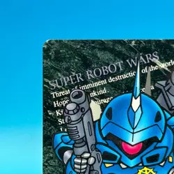 Kampfer Gundam Super Robot Wars TCG Trading Card Bandai Sunrise Anime Japan #33 - Image 3