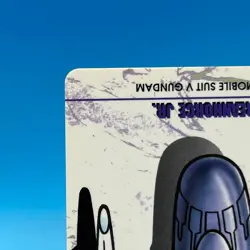 Reanhorce JR Gundam Super Robot Wars TCG Trading Card Bandai Sunrise Japan #34 - Image 5