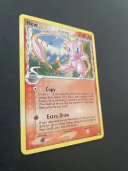 Pokemon Mew Delta Species 3/17 Pop Series 5 Rare Holo Card 2007 - Image 3