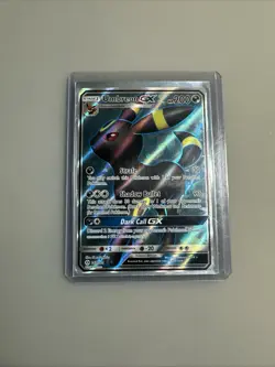 Pokemon Umbreon GX Trading Card Holo Rare #80/124 - Image 1
