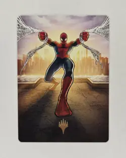 Amazing Spiderman Art Card 36/54 Gold-Stamped MTG Spider-man - Image 1