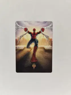 Amazing Spiderman Art Card 36/54 Gold-Stamped MTG Spider-man - Image 2