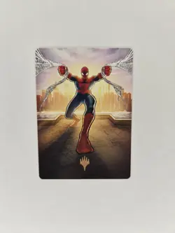 Amazing Spiderman Art Card 36/54 Gold-Stamped MTG Spider-man - Image 3