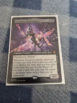 Gwenom, Remorseless (Extended Art) 0256 (M) MTG Marvel's Spider-Man (SPM) - Image 1