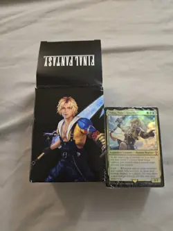 Tidus, Yuna's Guardian Commander: Final Fantasy Magic MtG Sealed Deck Only - Image 1