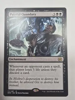 Painful Quandary The Brothers' War Regular Magic The Gathering Mtg - Image 1