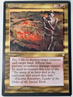 Fumarole - Ice Age - Magic the Gathering MTG Nice! - Image 1