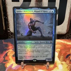 Spider-Man 2099, Miguel O'Hara NM Foil Marvel's Spider-Man MTG - Image 1