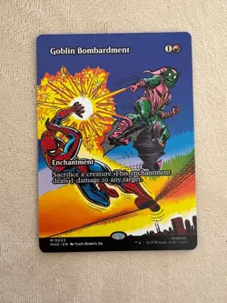 Goblin Bombardment, MTG, Marvel's Spider-Man, Magic, 23 Regular - Image 1