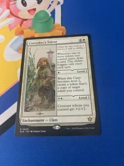 MTG Caretaker's Talent, NM-Mint, (BLB 0006) Regular - Image 1