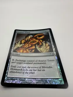 MTG Avarice Totem FOIL Fifth Dawn Unplayed Magic The Gathering NM - Image 2