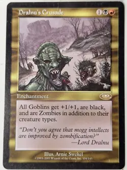 Dralnu's Crusad e - Planeshift - Magic the Gathering MTG Nice! - Image 1