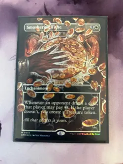 NM Foil Borderless Smothering Tithe, MTG, Commander Masters, Magic, 693 - Image 1