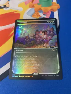 Farewell (Showcase) -Foil Light Play MTG Kamigawa: Neon Dynasty - Image 1