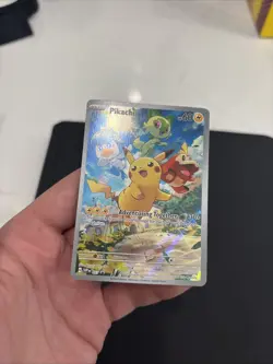 Pikachu 027 Pokemon TCG Scarlet & Violet Black Star Promo NM - Image 3