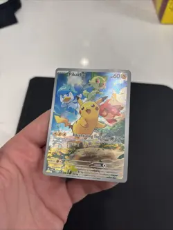 Pikachu 027 Pokemon TCG Scarlet & Violet Black Star Promo NM - Image 4
