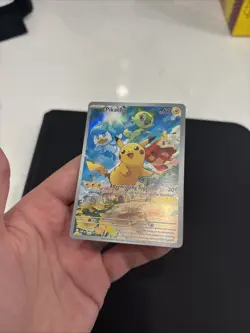 Pikachu 027 Pokemon TCG Scarlet & Violet Black Star Promo NM - Image 5