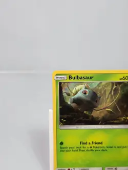 Bulbasaur 1/18 Holo Common Detective Pikachu Sun & Moon Pokemon - Image 2
