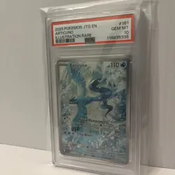 2025 POKEMON JTG EN-JOURNEY TOGETHER ILLUSTRATION RARE #161 ARTICUNO PSA 10 - Image 1