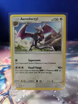 Aerodactyl 130/181 Rare Non Holo SM Team Up Pokemon TCG - Image 1