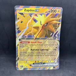 Pokemon TCG - Zapdos ex 049 JUMBO - Oversized Black Star Promo - NM - Image 1