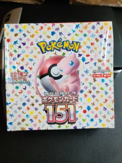 Pokemon 151 Japanese Booster Box Factory Sealed US seller With Shrink READ - Image 1